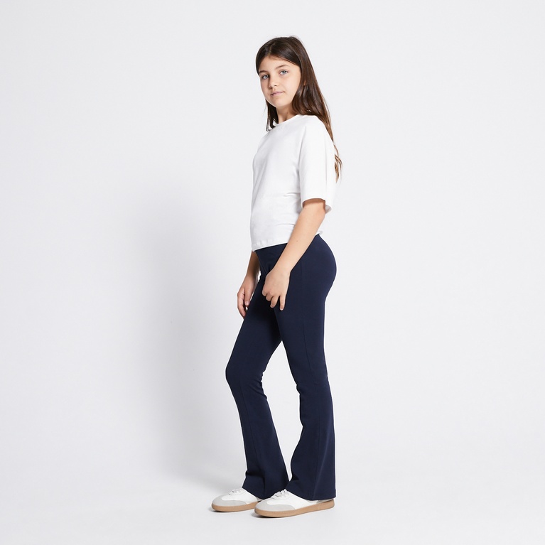 Basic Flare tights "Malva star" Navy